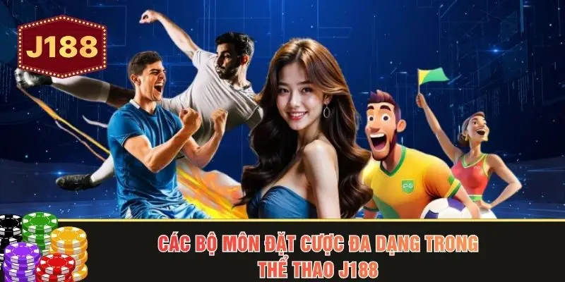 Các bộ môn đặt cược đa dạng trong thể thao J188