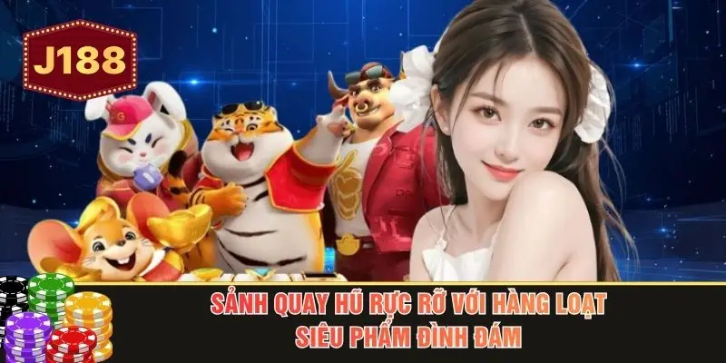 Sảnh quay hũ rực rỡ với hàng loạt siêu phẩm đình đám